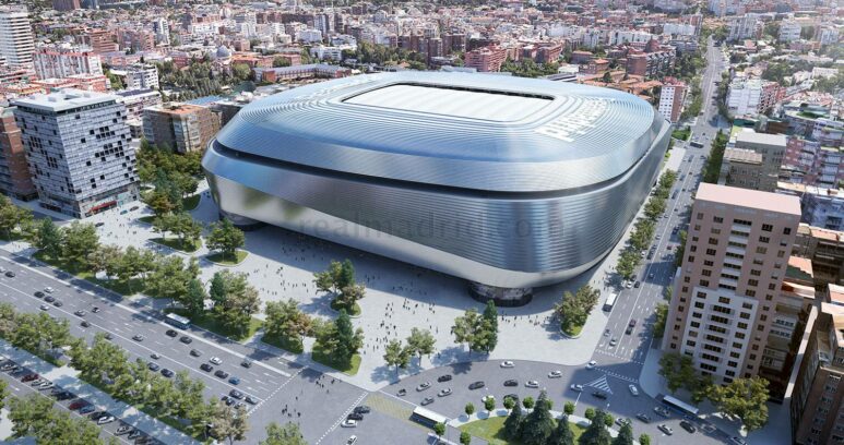 Bernabeu Stadion Madrid