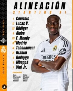 Betis - Real Madrid kezdő 11