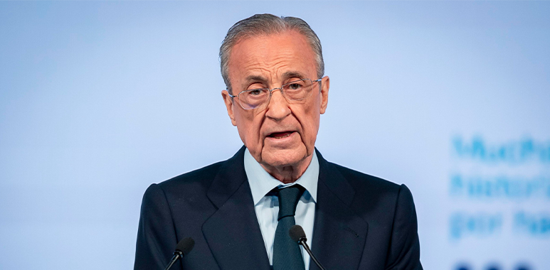 Florentino Pérez az elnökválasztási kampány alatt